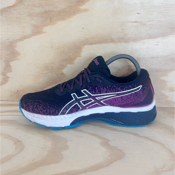 Asics - GT-2000 9 - Running Shoes - Black/Purple - Women's - 8.5 - 1012A867 - Picture 4 of 9